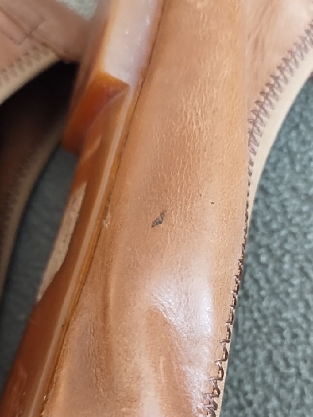 Born Julianne Ballet Flats Women's Size 8.5 Medium Leather Comfort Mid Brown - Picture 7 of 7